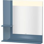 Duravit Spiegel VERO 142x800x800mm Be stone blue hochglanz