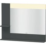 Duravit Spiegel VERO 142x1000x800mm, Beleuchtung graphit matt