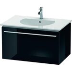 Duravit Waschtischunterbau X-LARGE 522x800x456mm schwarz hochglanz