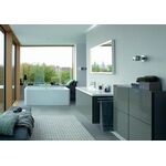 Duravit Halbhochschrank L-CUBE 700x243x800mm flannel grey seidenmatt