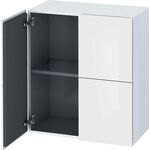 Duravit Halbhochschrank L-CUBE 700x363x800mm weiß hochglanz
