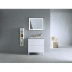 Duravit Regalelement L-CUBE 180x180x1000mm weiß matt
