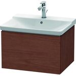 Duravit Waschtischunterbau L-CUBE 620x481x405mm amerikanisch nussbaum
