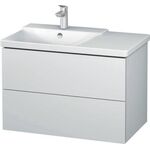 Duravit Waschtischunterbau L-CUBE 820x481x555mm weiß matt