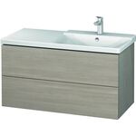 Duravit Waschtischunterbau L-CUBE 1020x481x555mm pine silver