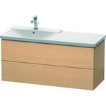 Duravit Waschtischunterbau L-CUBE 1220x481x555mm eiche gebürstet