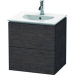Duravit Waschtischunterbau L-CUBE 419x520x550mm eiche dunkel gebürstet