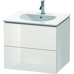 Duravit Waschtischunterbau L-CUBE 514x620x550mm weiß hochglanz