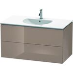Duravit Waschtischunterbau L-CUBE 534x1020x550mm cappuccino hochglanz