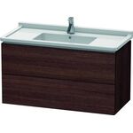 Duravit Waschtischunterbau L-CUBE 469x1020x558mm kastanie dunkel