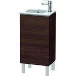 Duravit Waschtischunterbau L-CUBE 294x420x704mm Ans rechts kastanie dunkel