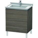 Duravit Waschtischunterbau L-CUBE 469x670x712mm pine terra