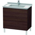 Duravit Waschtischunterbau L-CUBE 469x820x712mm kastanie dunkel