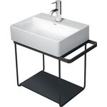Duravit Glaseinleger DURASQUARE für Metallkonsole 003109/110 schwarz