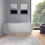 Duravit Badewanne LUV 1850x950mm Ecke li 2 Rückenschrägen weiß