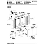 Keuco Spiegelschrank ROYAL LUMOS 800x735x165mm sil-gebz-elo A++