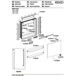 Keuco Spiegelschrank ROYAL LUMOS 650x735x165mm Ans li si-gb-elo A++