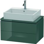 Duravit Konsolenunterschrank L-CUBE 400x720x477mm dolomiti grey hochglanz