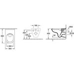V&B Wand-WC O.NOVO ti. 360x560mm spülrandl DirectFlush we