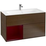 V&B Waschtischunterschrank FINION 996x591x498mm Regalele. Peo Wln Veneer