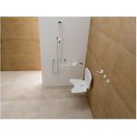Hewi Einzelhaken SERIE 477 100mm tief, Rosette d= 70mm sand