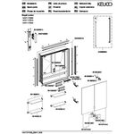 Keuco Spiegelschrank ROYAL LUMOS DALI 700x735x165mm