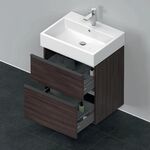 Duravit Waschtischunterbau D-NEO 1 Ausz. 1 Schubk 625x584x442mm Kast. dkl