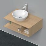 Duravit Waschtischunterbau D-NEO 1 Fach rechts 260x800x550mm eiche natur