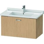 Duravit Waschtischunterbau XBASE 1 Auszug 448x800x468mm eiche natur