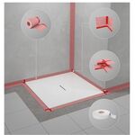 V&B Dichtsystem Sopro f alle Duschwannen und Einbausituationen