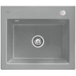 V&B Spüle SUBWAY 60 S 600x510mm Exzent. stone