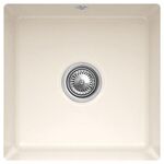 V&B Unterbauspüle SUBWAY 50 SU 440x440mm Exzent. crema