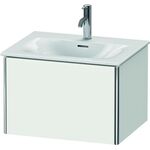 Duravit Waschtischunterbau XSQUARE 397x610x478mm, 1 Auszug weiß seidenmatt