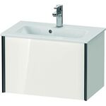 Duravit Waschtischunterbau Compact XVIU 400x610x390mm Prof. sw ma weiß hochglanz