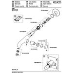 Keuco EH-WT-MI IXMO Soft UP sw ma Ausldg 165mm