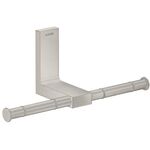 Toilettenpapierhalter AXOR UNIVERSAL doppelt stainless steel optic