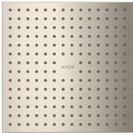 Kopfbrause 250/250 2jet AXOR Montage Decke-Aufputz brushed nickel