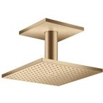 Kopfbrause 250/250 2jet AXOR Deckenmontage brushed bronze