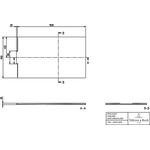 V&B Duschwanne WALLWAY R-eck fl. EB 1500x900x30mm stone white
