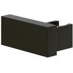V&B Handbrausehalter UNIVERSAL SHOWERS 44x80x35mm, eckig matt black