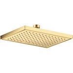 HG Kopfbrause AXOR 245 / 185 1 jet EcoSm brushed gold optic