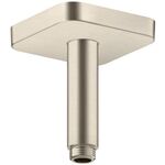 HG Decken-Anschlussstück AXOR 100mm, DN 15, softsquare brushed nickel