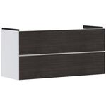 HG Waschtischunterschrank Xevolos E 1180x555x475mm Ko mweiß Fr eiche deunkel