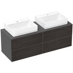 HG Waschtischunterschrank Xevolos E 1570x555x550mm Ko sch-gr ma Fr Ei deunke