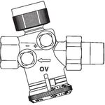 OV Regulierventil Cocon QTZ ohne Messventile DN 15, 30-210 l/h