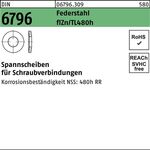 Spannscheibe DIN 6796 8x 18x 2 Federst. zinkbes. Gleitm. flZnnc 480h-L 1000St. - VPE: 1000