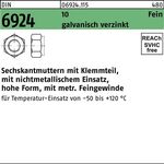 Sechskantmutter DIN 6924 Klemmteil M16x 1,5 10 galv.verz. 50 Stück - VPE: 50