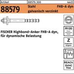 Highbond-Anker R 88579 dyn 12x100/25 Stahl galv.verz. 10 Stück FISCHER - VPE: 10