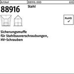Sicherungsmuffe R 88916 f.HV M27 Stahl 5 Stück - VPE: 5