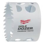 Lochsäge Hole Dozer D.64mm Schnitt-T.41mm HM-Verzahnung BI-Metall MILWAUKEE